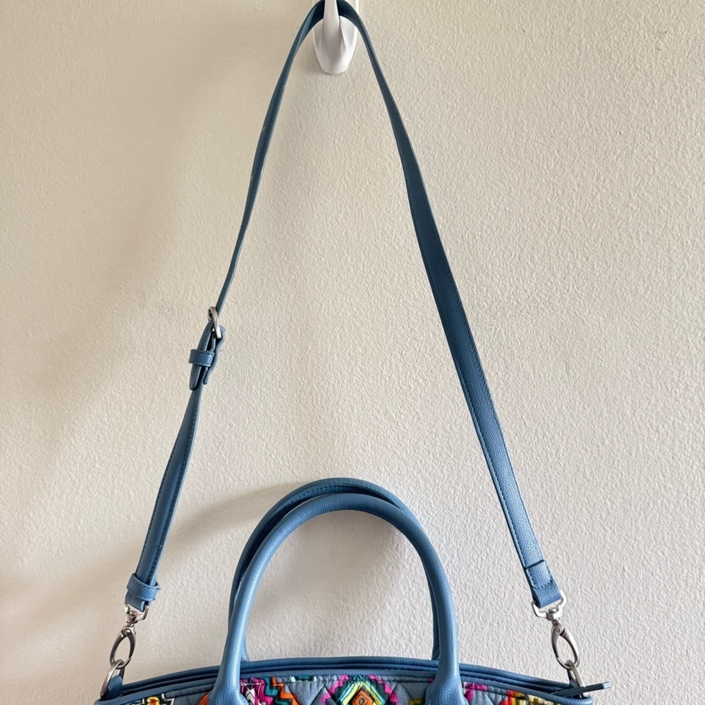 NWT Vera Bradley Day-Off Satchel in Painted Medallions - Picture 4 of 12